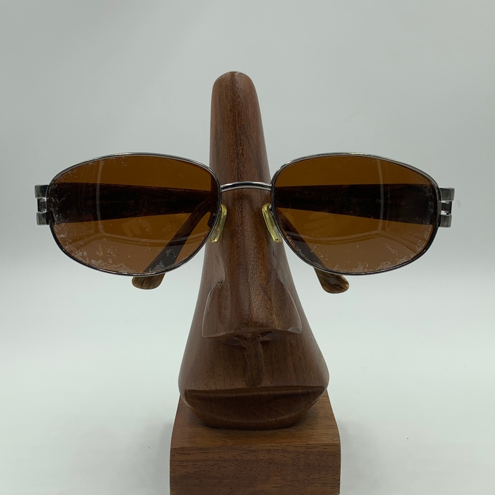 Sergio Tacchini 1143 Silver Metal Oval Sunglasses